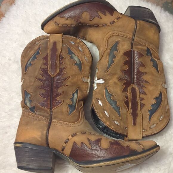 Dan Post Kids Anthem Boot,Light - Picture 4 of 9